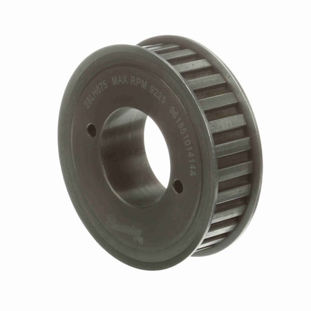 Browning Steel Bushed Bore Gearbelt Pulley, 28LH075 28LH075
